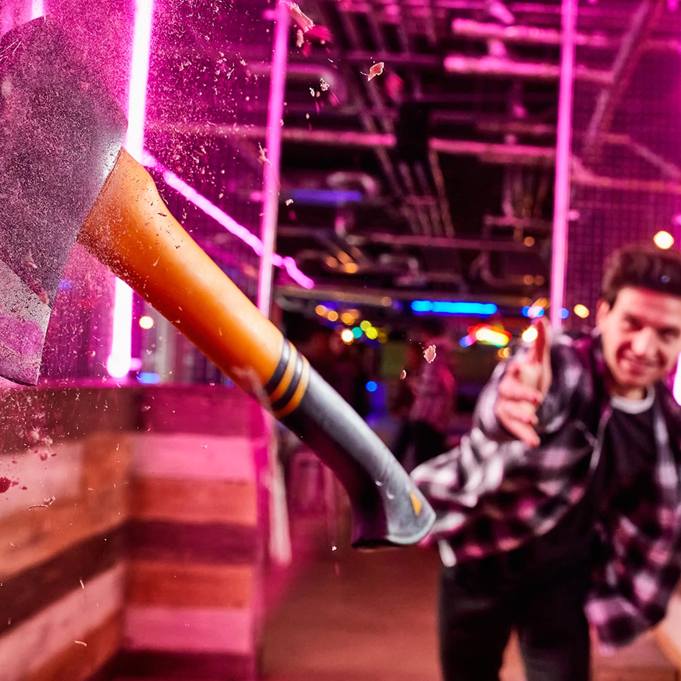 Augmented Reality Axe Throwing Manchester