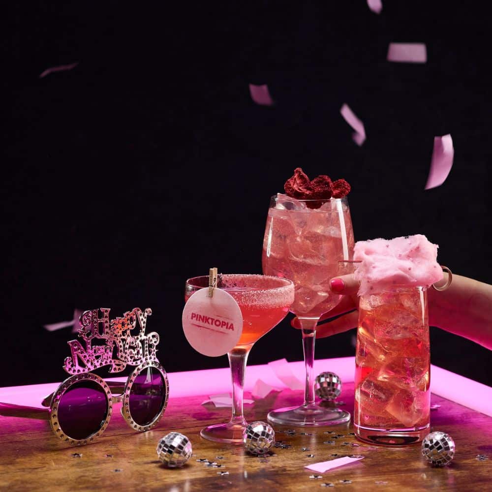 ALL PINK MENU! 